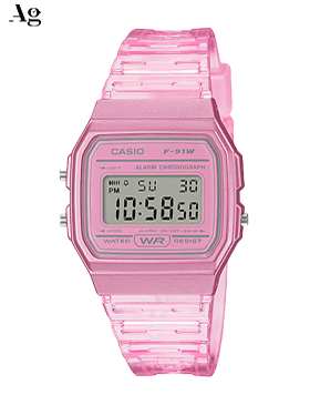 ساعت مچی زنانه CASIO F-91WS-4DF